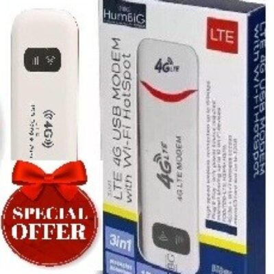 1 LTE 4G USB Modem With Wi-fi Hotspot 150