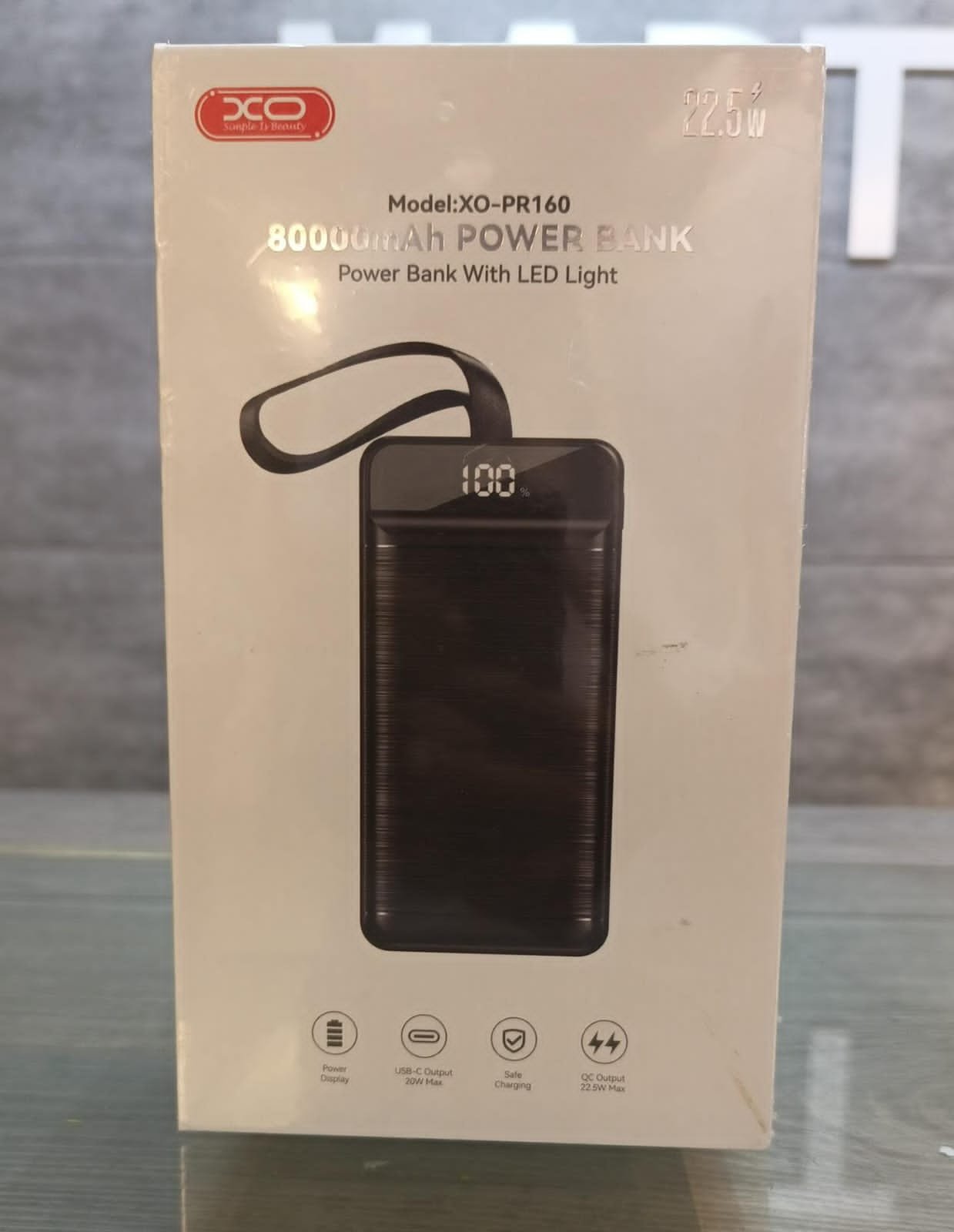 XO-PR160 80000mAh Power Bank